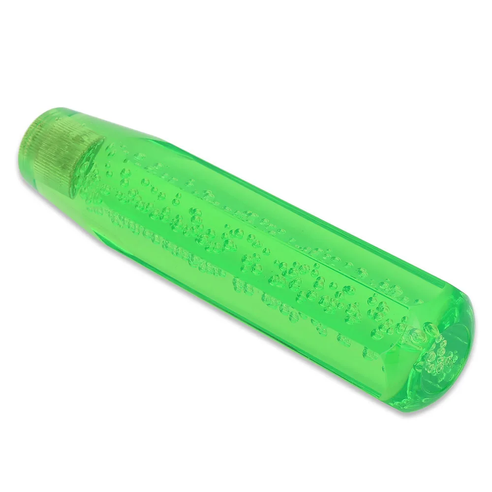 Mehrfarbiger Dildo-Schaltknauf Auto Kristall-Schalthebel mit LED