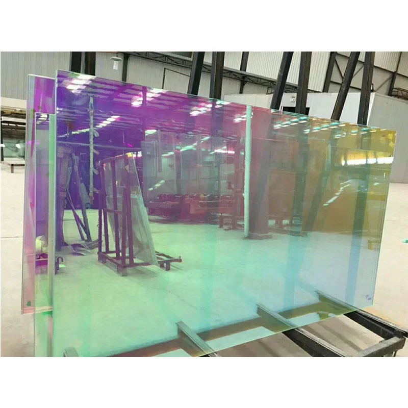 Customized Iridescent Coating Dichroic Glass for Architecture - China Dichroic  Glass, Rainbow Glass