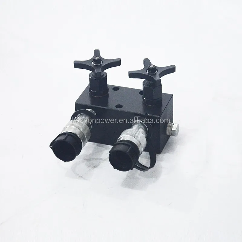 Дистрибьютор гидравлического масла с запорными клапанами