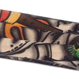 Дешевые тату, рукава для рук, рукава для татуировки, Нескользящие, спортивные рукава для рук