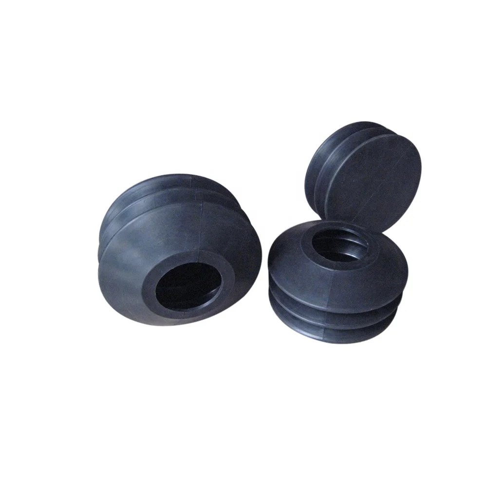 Прочные универсальные эластичные ботинки из черного каучука разных