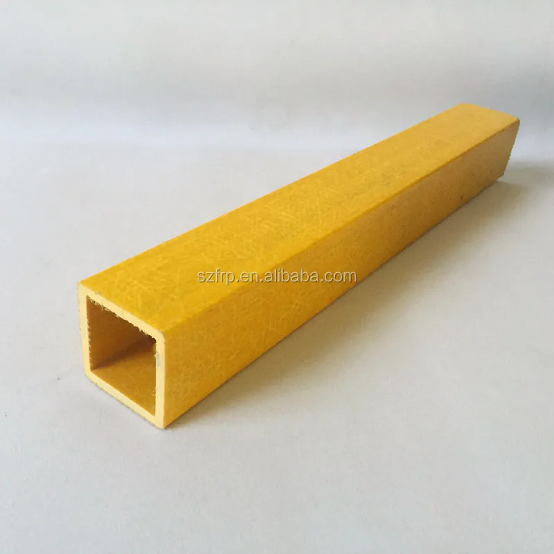 FRP Pultrusion products/ fiberglass square pipe /glass fiber reinforced plastic manufacturers in Chi