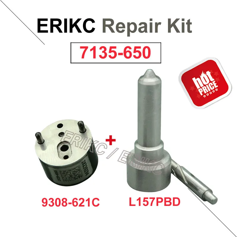 Erikc 7135-650 Fuel Injector Ejbr04701d Reparatur Kit Düse L157pbd