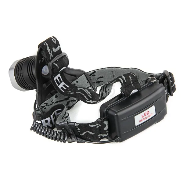 
 2018 Лучший Мощный налобный фонарь 1600 люмен Водонепроницаемый светодиодный налобный фонарь перезаряжаемый  