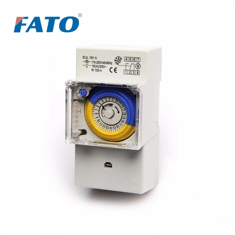 FATO SUL160A 24 Hour Timer Switch Relay 3v 5v 9v 12v 24v 48v 110v