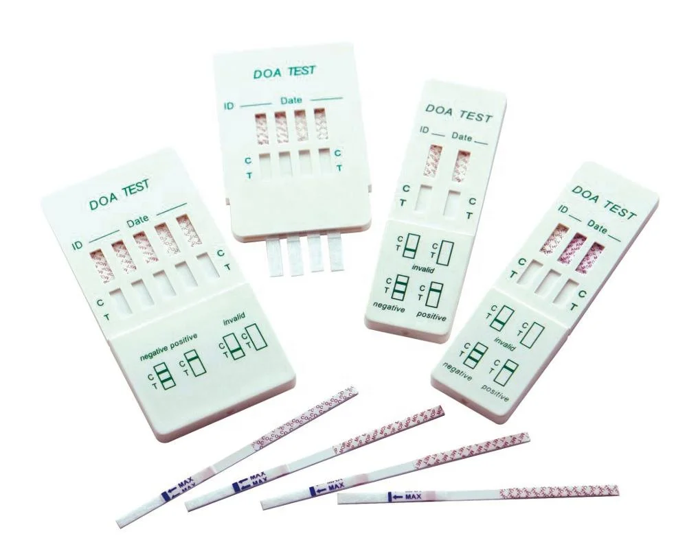 CE Marked DOA Test 5 in 1 test Dipcard Urine