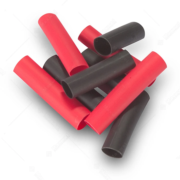 Heat shrink tube. Нескользящая термоусадочная трубка. Трубка термоусадочная среднестен. 140/45 С клеем черн. (Уп.5м) DKC 2crma140. Нескользящая термоусадочная трубка для рукоделия 40 мм. Heat Shrinkable Sleeves f.