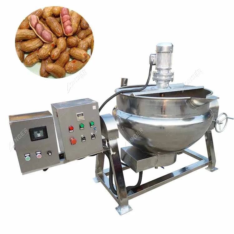Industrial Boiling Kettle Vat Steam Cooking Pot