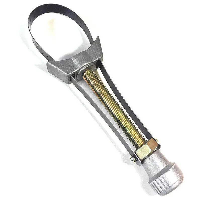 Auto Car Oil Filter Removal Tool Strap Wrench 60mm-120mm Diameter Adjustable