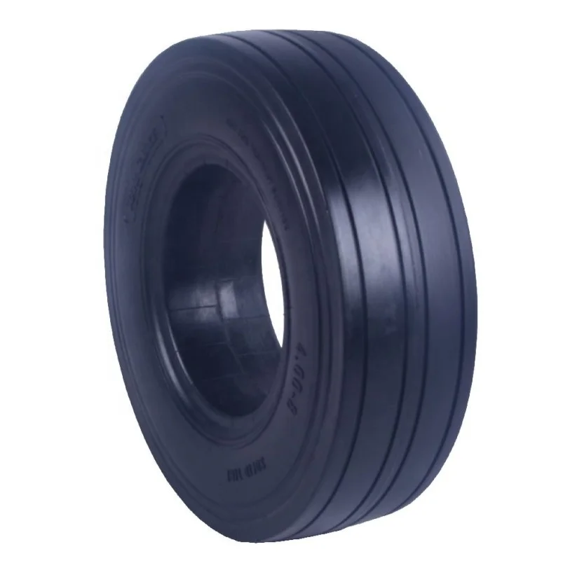 400x8 Solid Rubber Tire Use in Airport GSE Baggage Cart Solid Tires 400x8