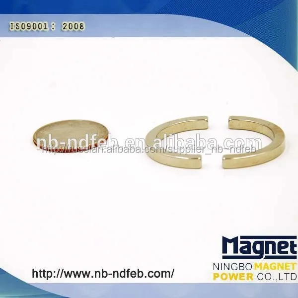 н. и. покрытие сильный n42 неодимовый вогнутой кольцо магнит
