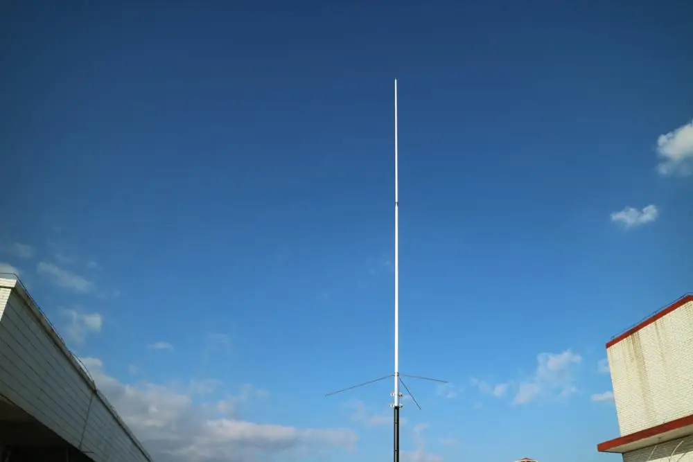 6/8dB 144/430MHz Fiberglass Base Antenna X200 - Dual Band for VHF