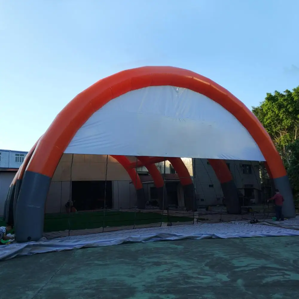 Giant Portable Inflatable Bunker Filed Inflatable Paintball Arena For