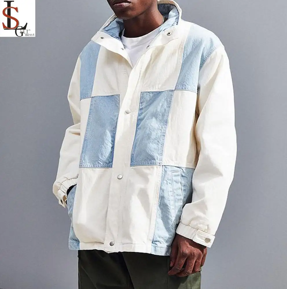 multicolor jean jacket