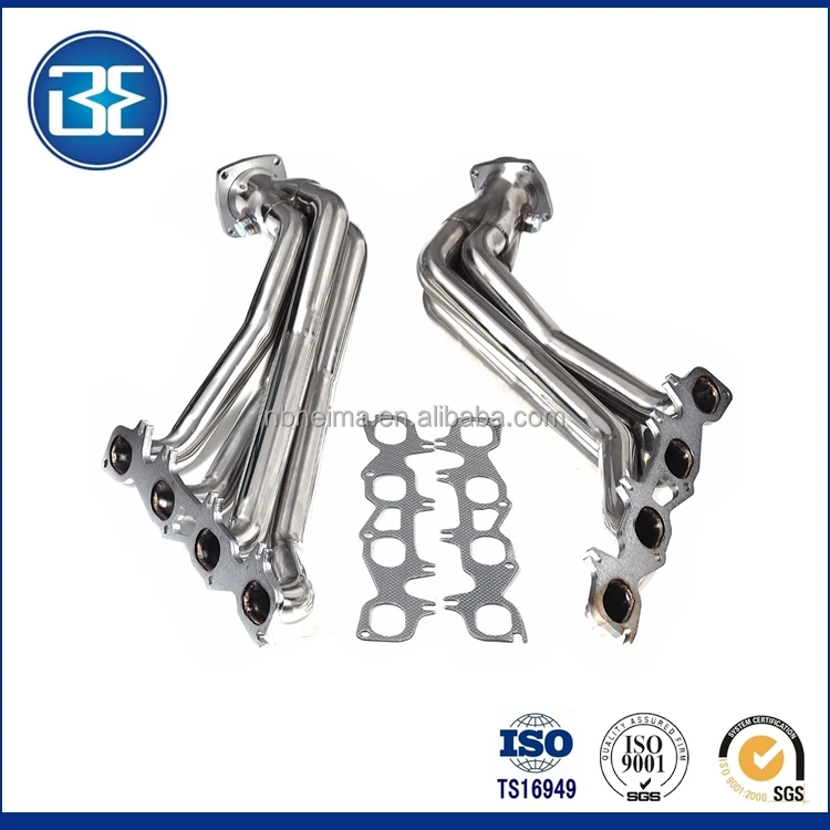 EXHAUST HEADER FIT Challenger 5.7L V8 POLISHED SURFACE FOR Magnum 5.7L V8 RACING HIGH FLOW FOR Chrys