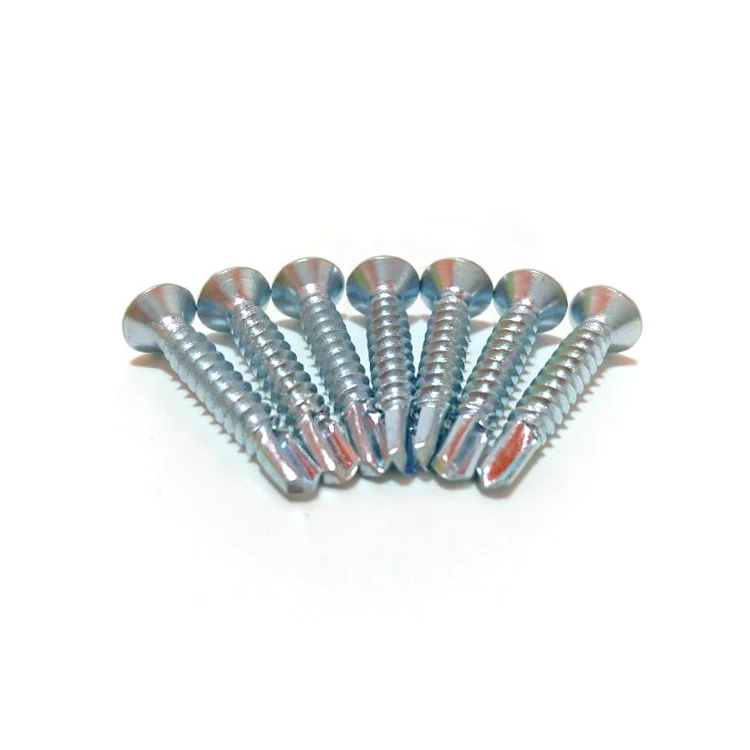 Crosse Recessed Countersunk Head Drilling Screws With Tapping Screws