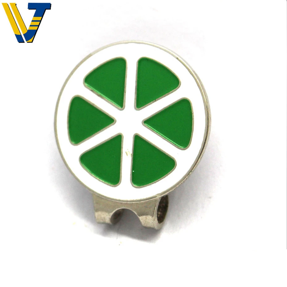 
Профессиональные Заказные Магнитный маркер мяча для гольфа на клипсе; Крепящиеся к шляпе 