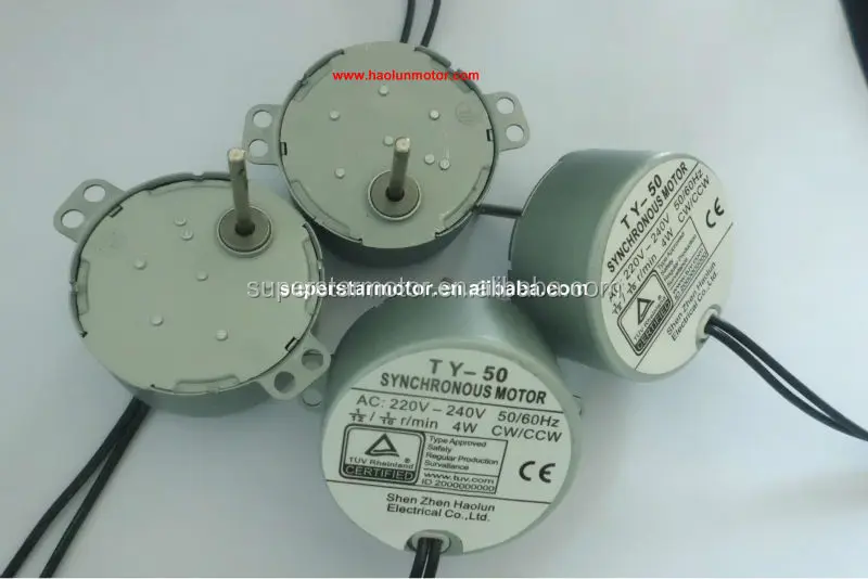 Synchronous Motor for Christmas Tree