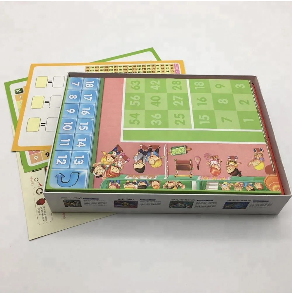 Детская арифметическая развивающая настольная игра, игровая карточка на заказ, Детская арифметика, образовательная