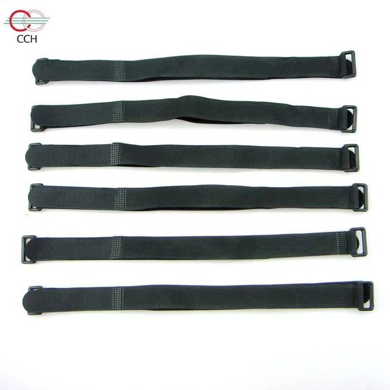 8 Inch Hook and Loop Straps With Buckle Adjustable Hook and Loop Straps