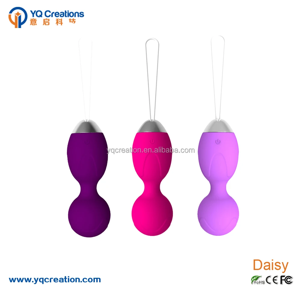 Chinese Supplier Silicone Rechargeable Loving Ball Vibrator Sex Toys Vibrating Kegel Ball for Ladies