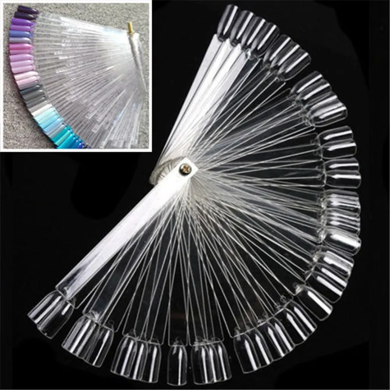 
 Накладные ногти, Искусственный лак для ногтей, цветная карта, акриловая Палитра для практики обучения, кольцо с пряжкой, инструменты для демонстрации ногтей  