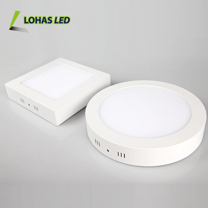 Hot selling thick round square LED Panel Light 3w 6w 9w 12w 18w 24w Ceiling Led panel light 62x62 for sale