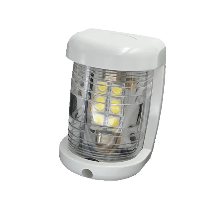 12V DC Boots Ankerlichter, 135° Weißes LED Navigations Hecklicht, IP66, Wasserdicht, 2 Nm Sichtbarkeit Für Marineyachten, Ponton LED Boots Hecklicht, Beleuchten Sie Ihre