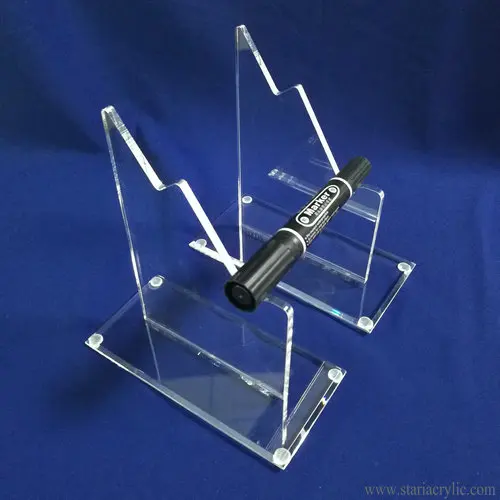 Acrylic Sword Stand Holder Tabletop Sword Display Storage Rack For Hoe