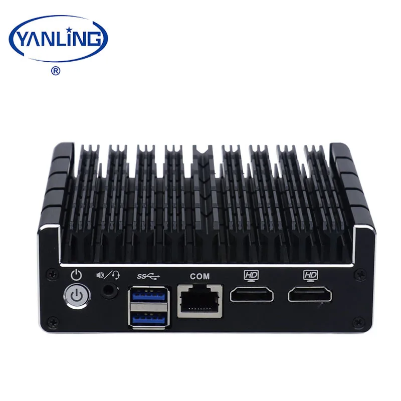 Мини-ПК Intel celeron J3160 Nuc с 4 intel I211AT Lan для брандмауэра pfsense или VPN маршрутизатора