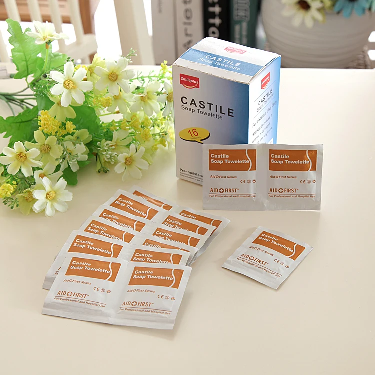 
 Private label ethyl medical sterile alcohol prep pad non woven cleaning antiseptic wet wipe  