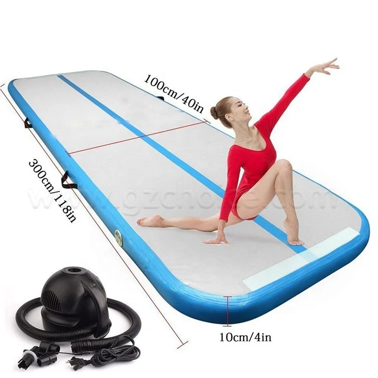 Competitive Factory Price Gym Training Inflatable Aqua Yoga Mat Air  Tumbling Mat