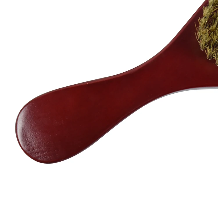 Мужская деревянная щетка для бритья бороды с длинной ручкой частная марка античный цвет круглая щетиной