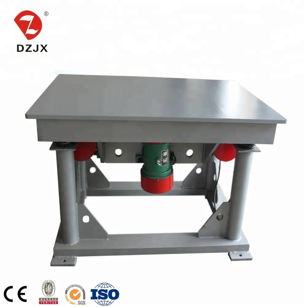 DZJX Mini High Frequency Vibrating Table Cement Mortar Concrete Vibrator