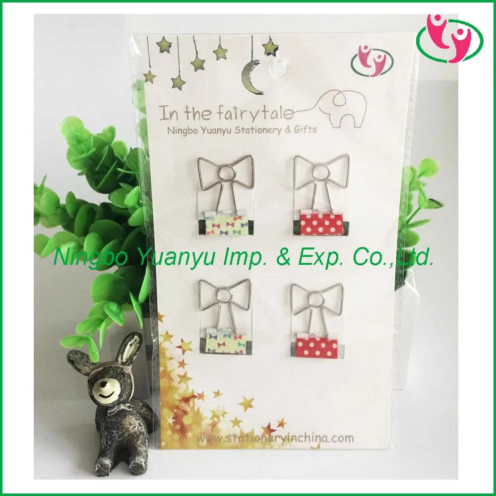 
 Новинка, зажимы для связывания в форме галстука-бабочки с принтом логотипа  