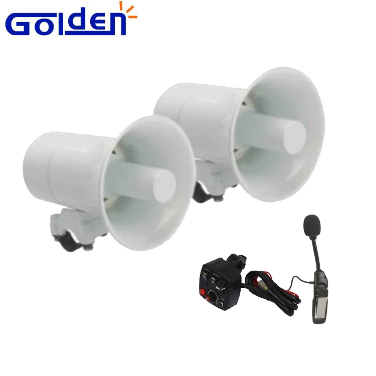Police Motorcycle Siren Horn Speaker 