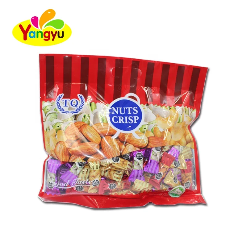 Nuts Candy Fragrant Crisp Peanut Almonds Hard Candy