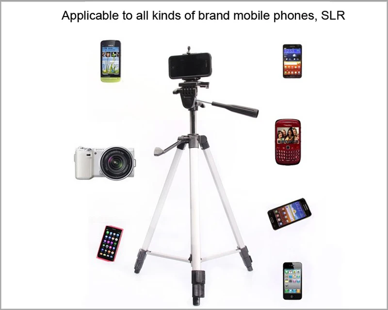 SLR Camera Portable Weifeng Tripod WF-330A WT-330A for Cellphone Smartphone 1340cm