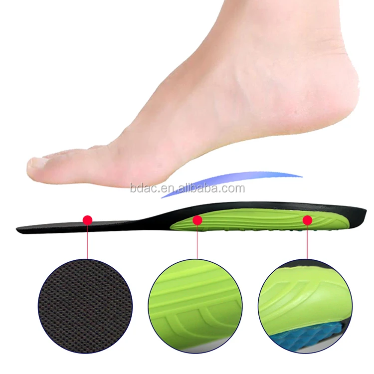 Athletic Insoles with Shock Absorbance or Ultimate Protection
