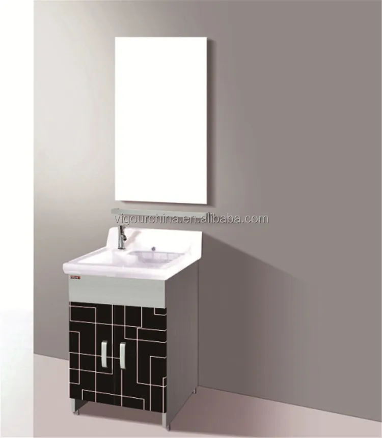 2020 24 Inch The Lowest Price Include Basin Black Bathroom Vanity Combo With Mirror Bv 8293 Buy 24 Inch The Lowest Price Include Basin Black Bathroom Vanity Combo With Mirror Wall Bathroom Cabinet European Bathroom