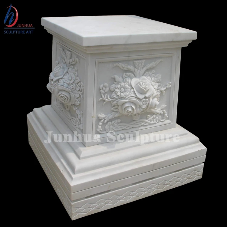 彫刻用天然白大理石台座卸売| Alibaba.com