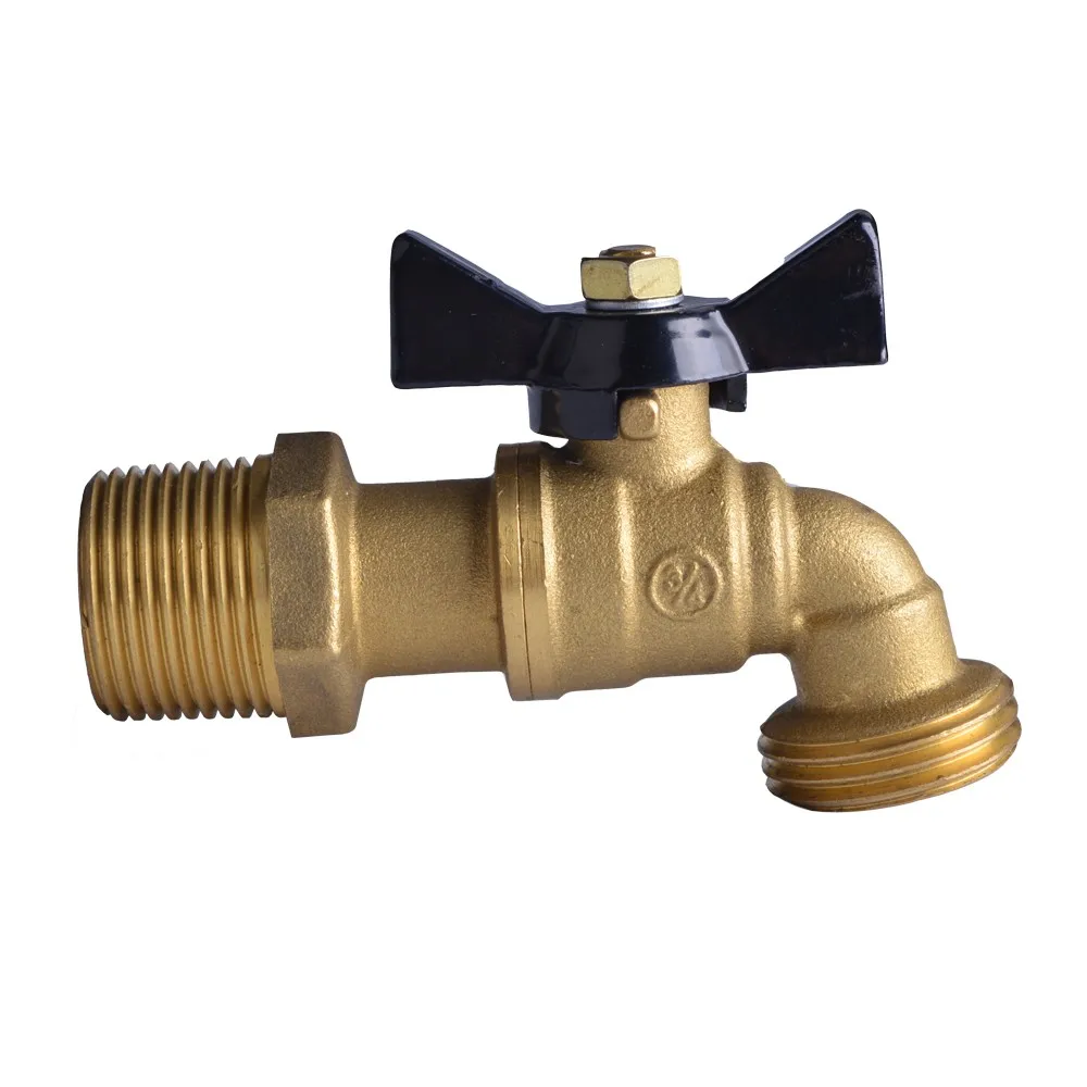 Brass Hose Bibb Male Thread Connection - Buy Brass Lawn Faucet Brass ...