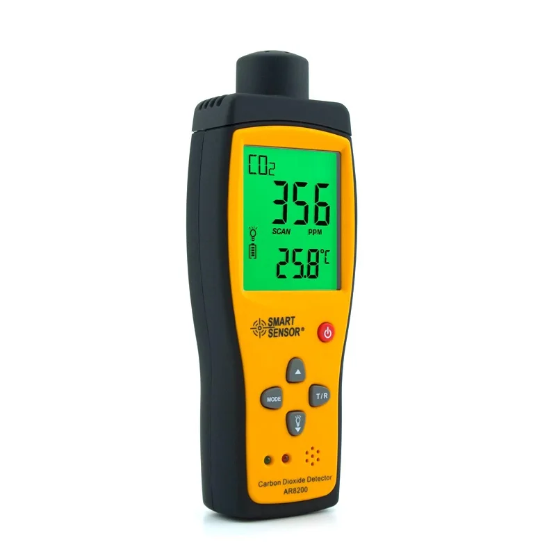 Handheld Co2 Concentration Measuring Instrument Co2 Gas Detector