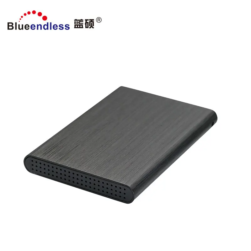 Blueendless алюминиевый корпус для жесткого диска 2 5 дюйма типа C USB 3 0 внешнего SSD высокоскоростной нагревательный Sinkable