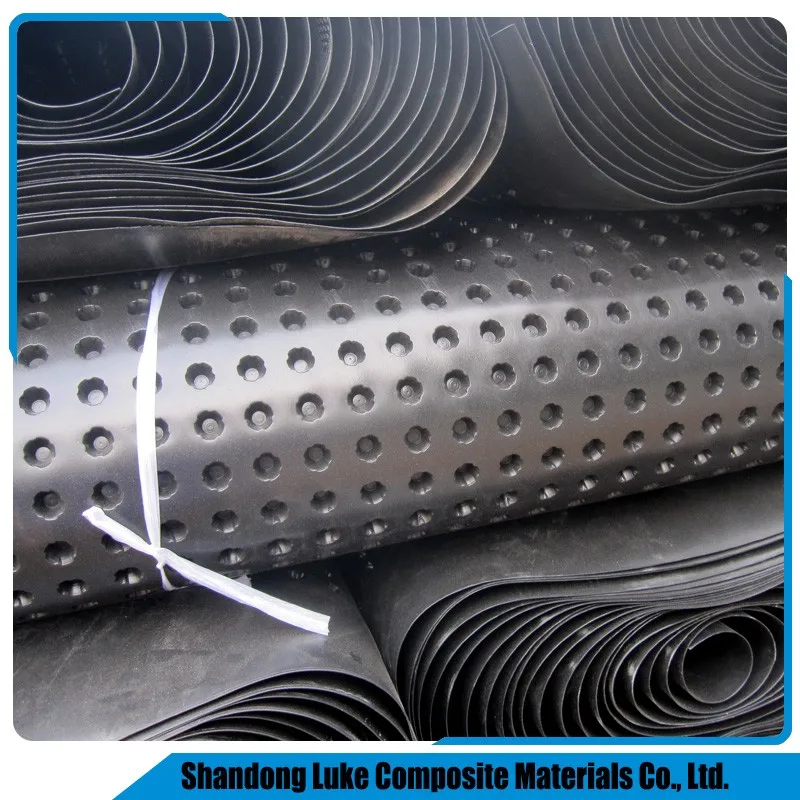 Drain Plastic Green Roof Panel Dimple Drainage Cell Matting Board ...