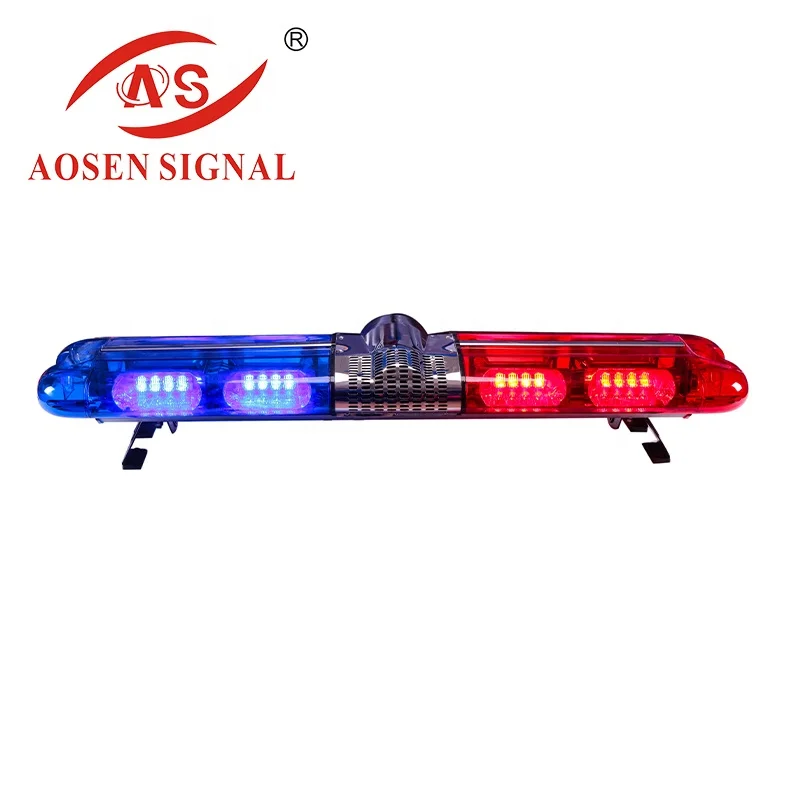 blue light bars emergency lights