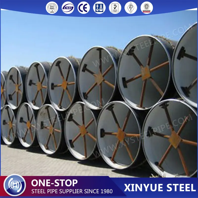 API 5L Gr B 36 Inch Large Diameter Schedule 40 Spiral Welded Black Low Carbon Steel Pipes