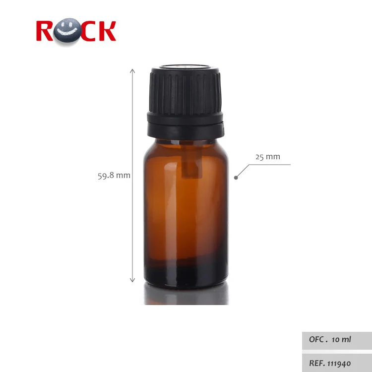 Various Size 100ml 50ml 30ml 20ml 15ml 10ml 5ml Glass Amber Essential Oil Bottle With Dropper