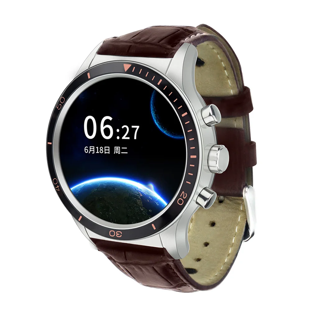 Y3 Bluetooth Smart Watch Android OS MTK6580 WIFI GPS Heart Rate Monitoring WristWatch Support Whatsapp games