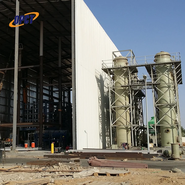 Процесс производства печи Маннхайм/k2so4 sop, строительство завода